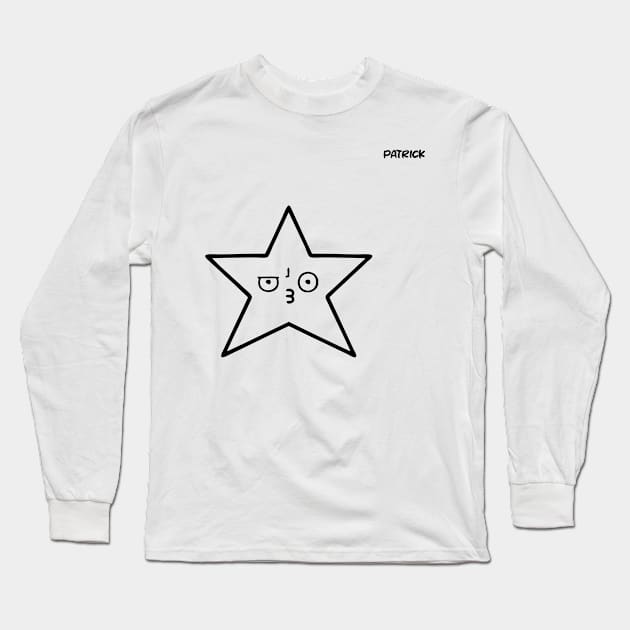 Patrick's star Long Sleeve T-Shirt by WARKUZENA